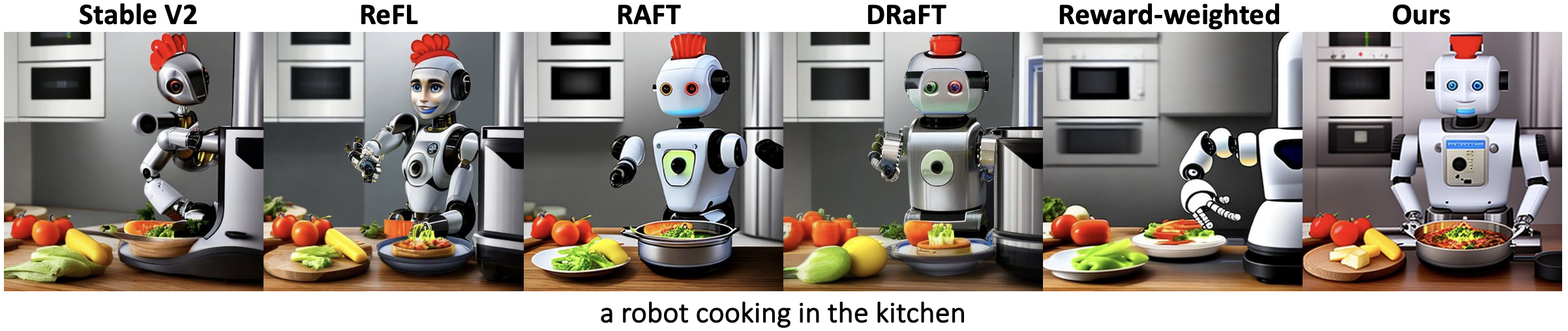 A robot cooking in the kitchen