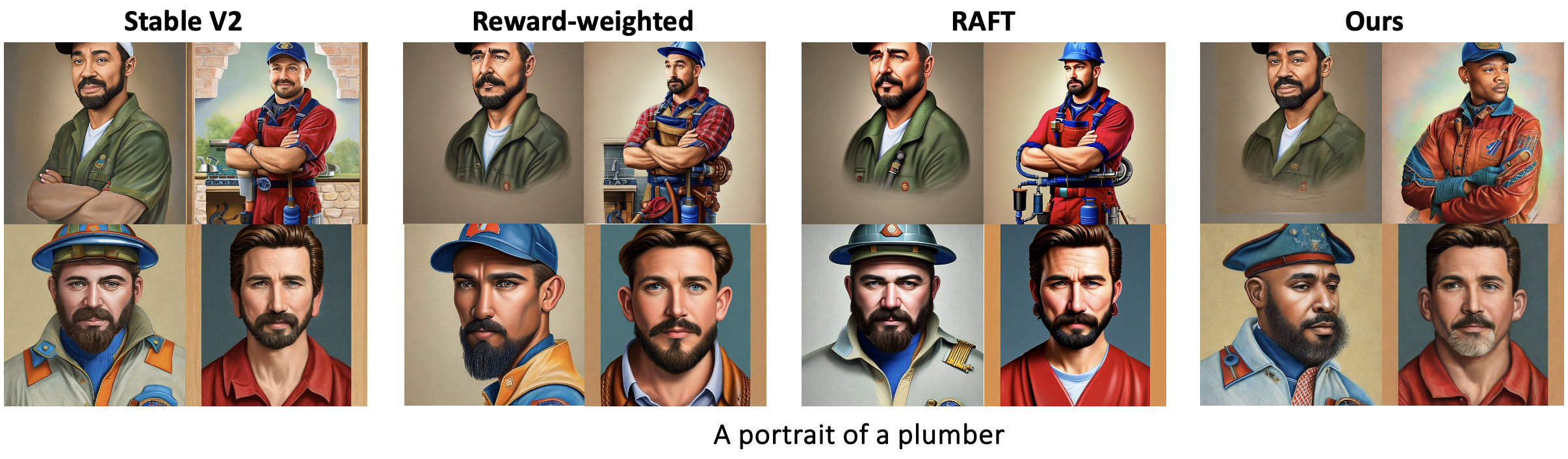 A portrait of a plumber