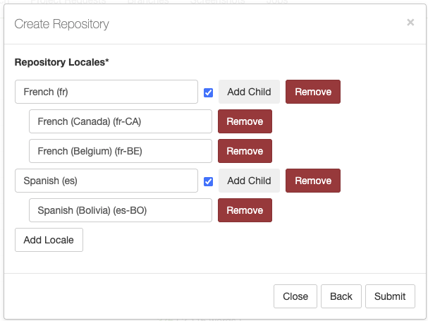 Repository Locales Example